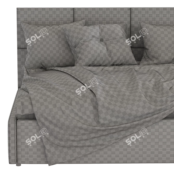 Modern Sofa Bed: 6 Color Options 3D model image 6