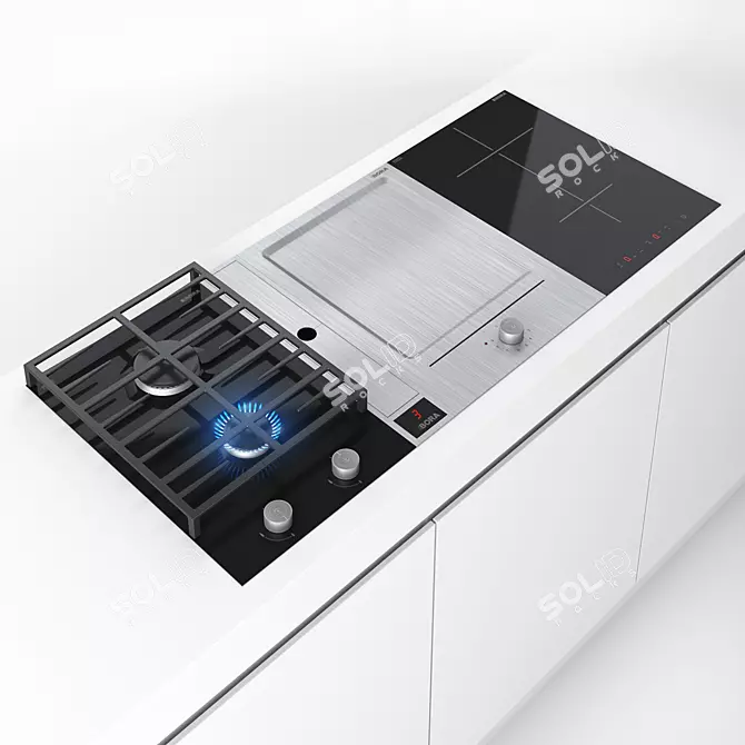 Bora Classic: Ultimate Kitchen Appliance Suite 3D model image 1