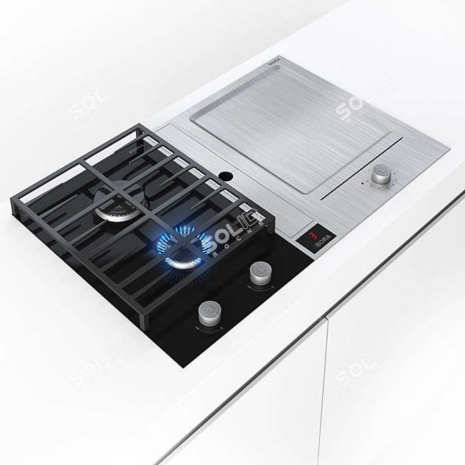 Bora Classic: Ultimate Kitchen Appliance Suite 3D model image 3