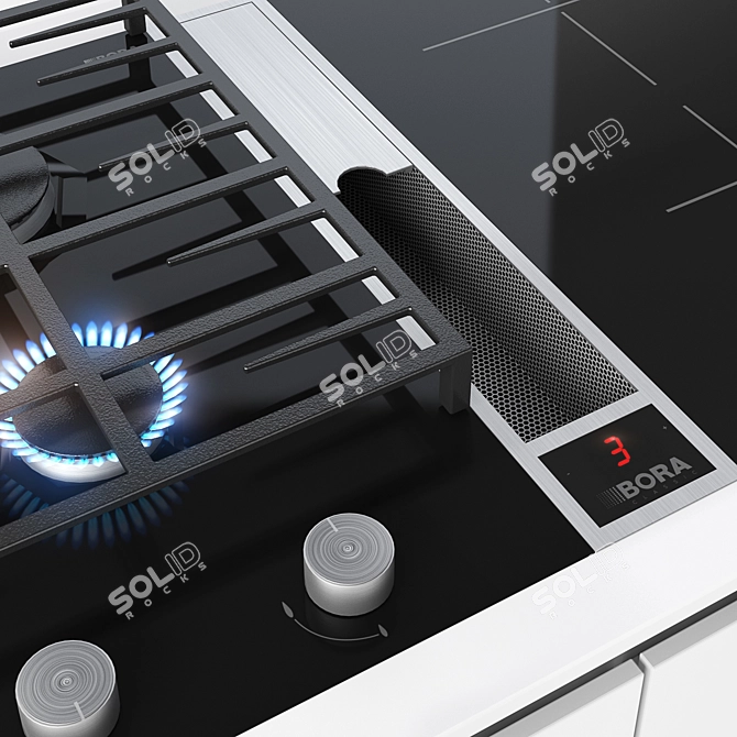 Bora Classic: Ultimate Kitchen Appliance Suite 3D model image 5