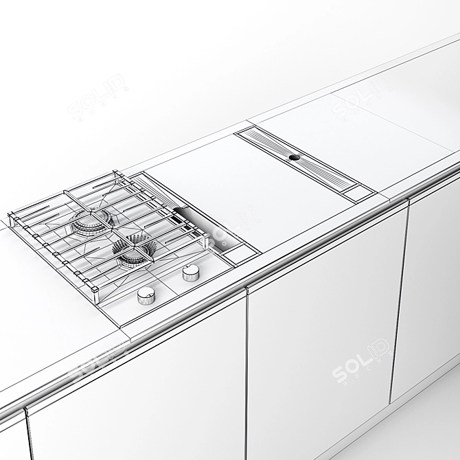 Bora Classic: Ultimate Kitchen Appliance Suite 3D model image 6
