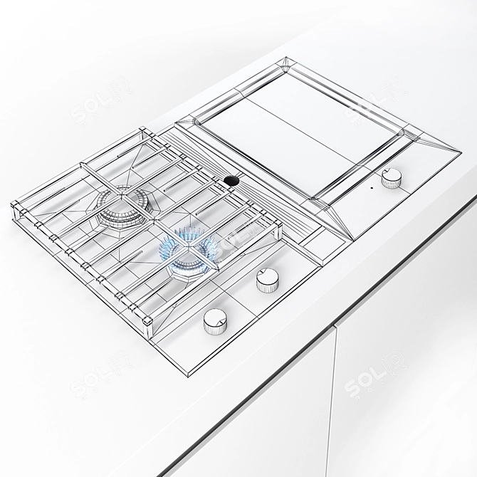 Bora Classic: Ultimate Kitchen Appliance Suite 3D model image 7
