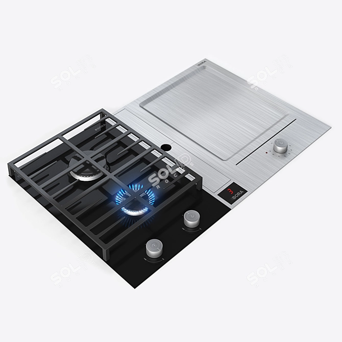 Bora Classic: Ultimate Kitchen Appliance Suite 3D model image 10