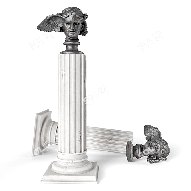 Timeless Hypnos Sculpture 3D model image 2