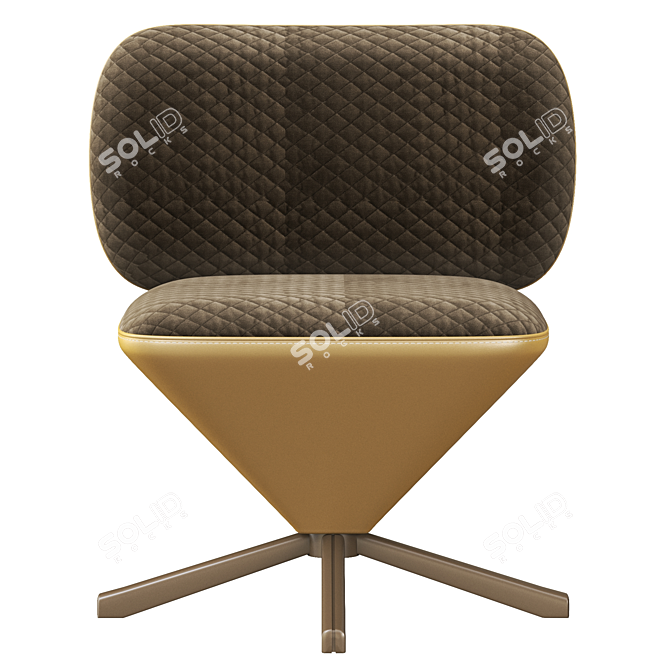 Modern Tortuga Sancal Armchair 3D model image 2