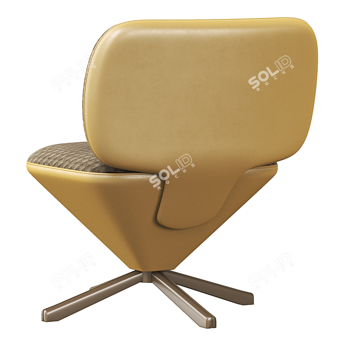 Modern Tortuga Sancal Armchair 3D model image 4