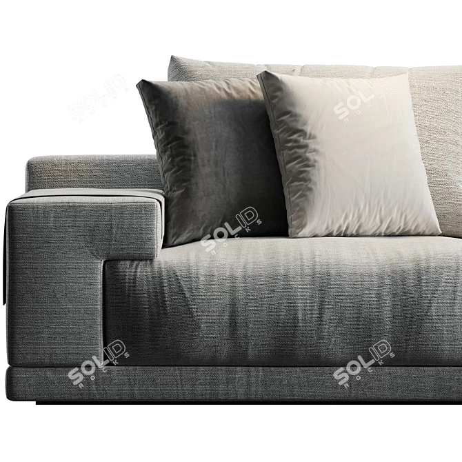 Piet Boon DERK Sofa: Modern Luxury in 460 cm 3D model image 4