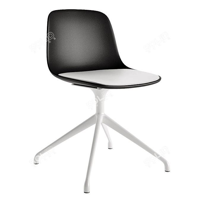 Modern Minimalist Seela Chair 3D model image 1