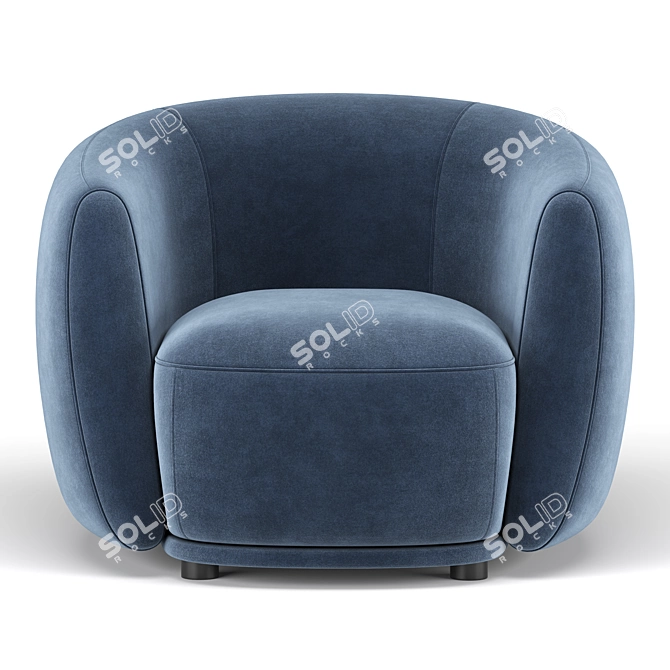 Pacific 2013 Armchair  Modern Elegance for Your Home 3D model image 3