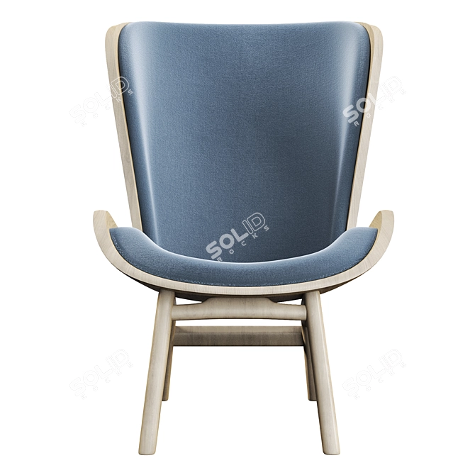 Comfortable & Stylish: THE READER Armchair 3D model image 2