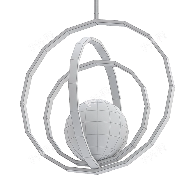 Whimsical Illumination: The WHIM Design Lamp 3D model image 2