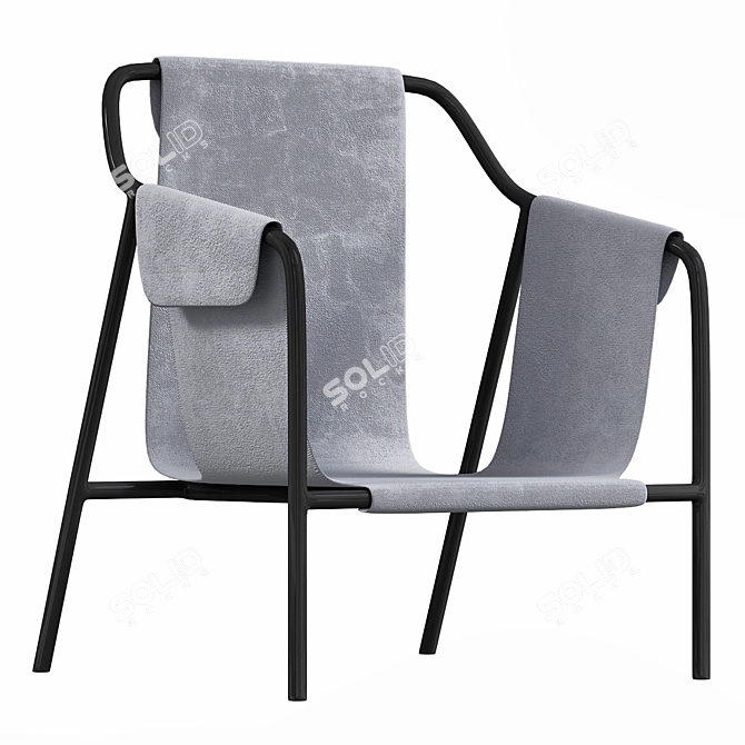 Elevate Comfort with Armrests 3D model image 1