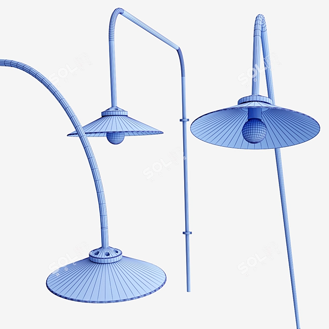 Stylish Hanging Lamp Collection 3D model image 6