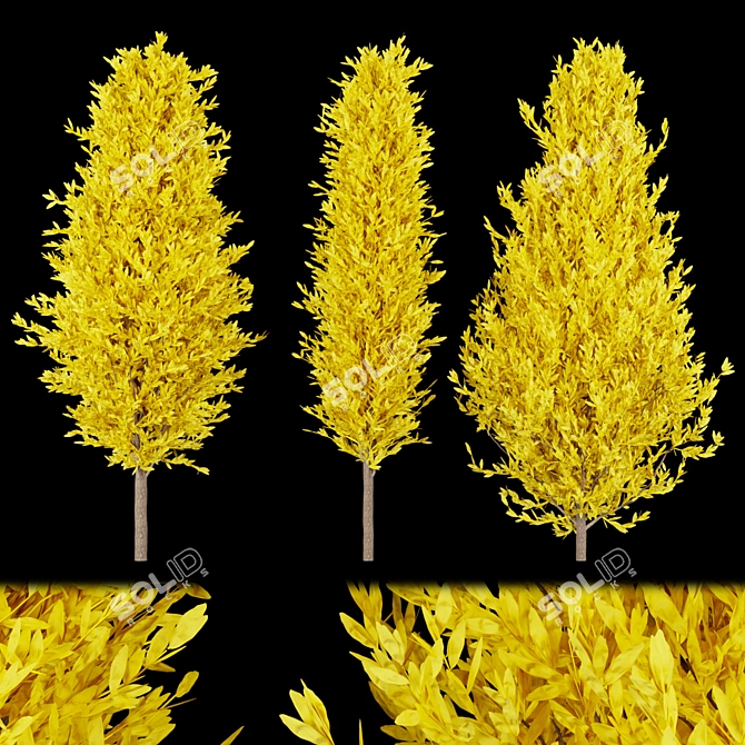 Premium Plant Collection Vol. 218 3D model image 1