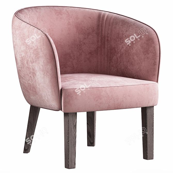 Vintage-inspired Origins 1971 Doris 3D model image 1