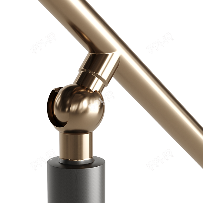 Elegant Gianfranco Ferre Home Floor Lamp 3D model image 3