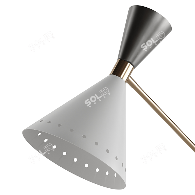 Elegant Gianfranco Ferre Home Floor Lamp 3D model image 4