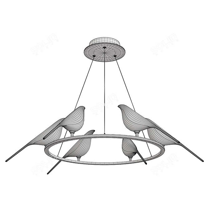 Nomi_CH: Modern Design Lamp 3D model image 2