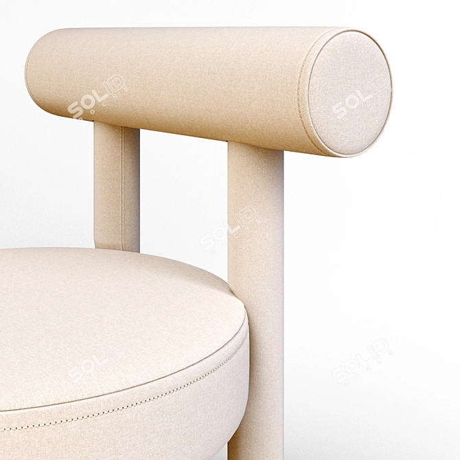 Sleek LAMÉ Dining Table & GROPIUS CS1 Chair 3D model image 3