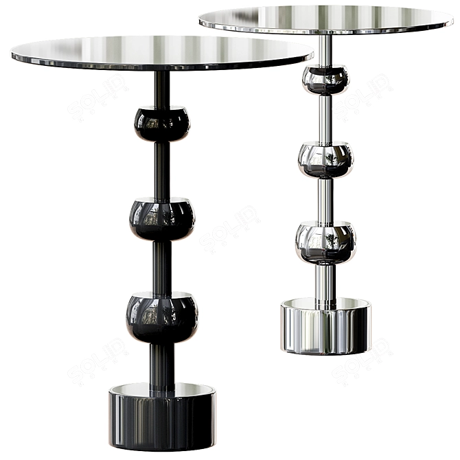 Elegant Melody Coffee Table 3D model image 1