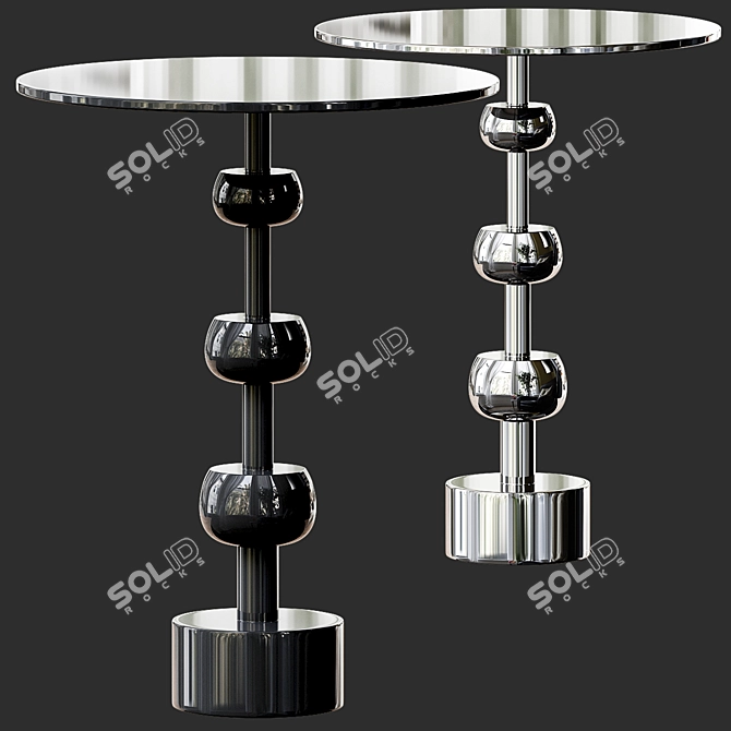 Elegant Melody Coffee Table 3D model image 2