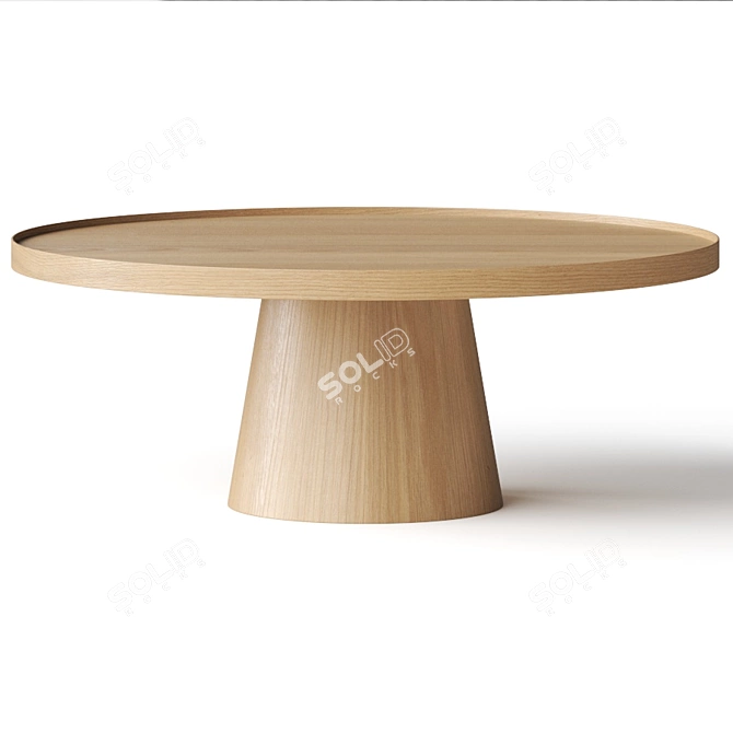 Elegant Rodan Coffee Tables 3D model image 2