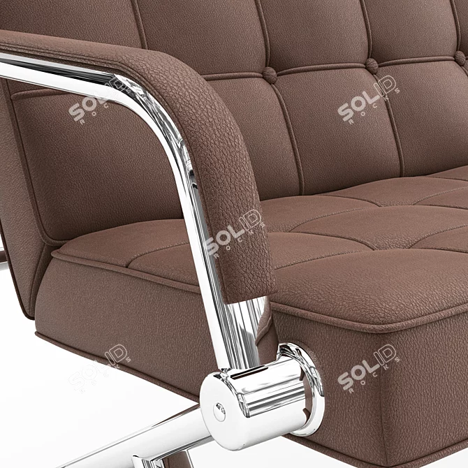 Modern Office Sofa: Elegant & Comfortable 3D model image 3