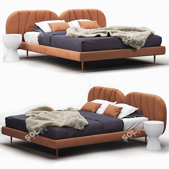 Limited Edition Bed by S12 Interior 3D model image 2