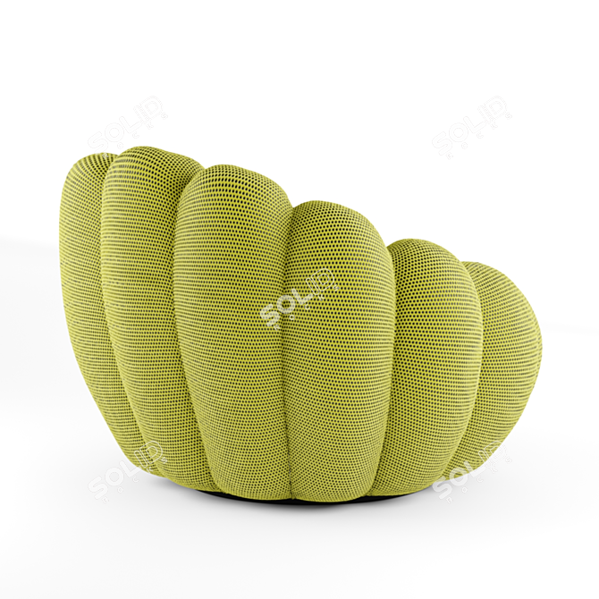 Contemporary Bubble Armchair 3D model image 4