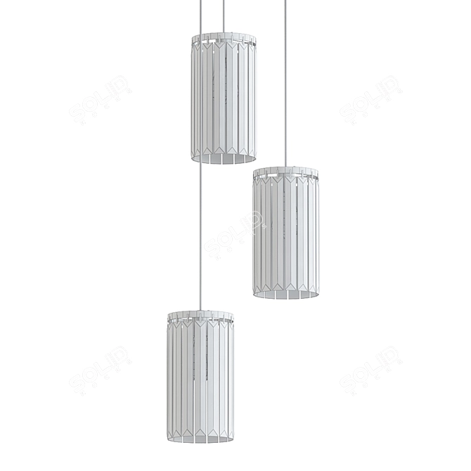 Vitaluce Pendant Chandelier - Modern Design 3D model image 2