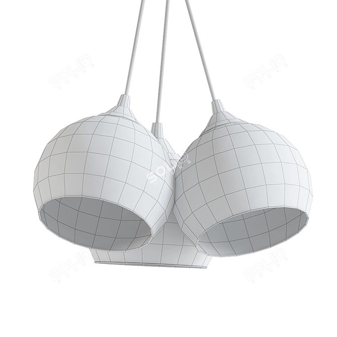 Vitaluce V4360 Pendant Light 3D model image 2