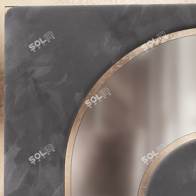 Elegant Wall Panel Set-2  3D model image 4