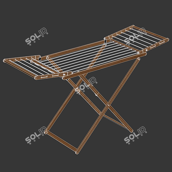 Folding Linen Dryer - Zara Home 3D model image 5
