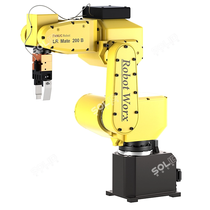 Advanced Industrial Robot: FANUC LR Mate 200iB 3D model image 1