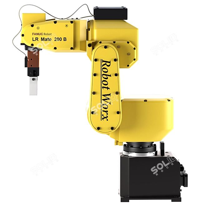 Advanced Industrial Robot: FANUC LR Mate 200iB 3D model image 2