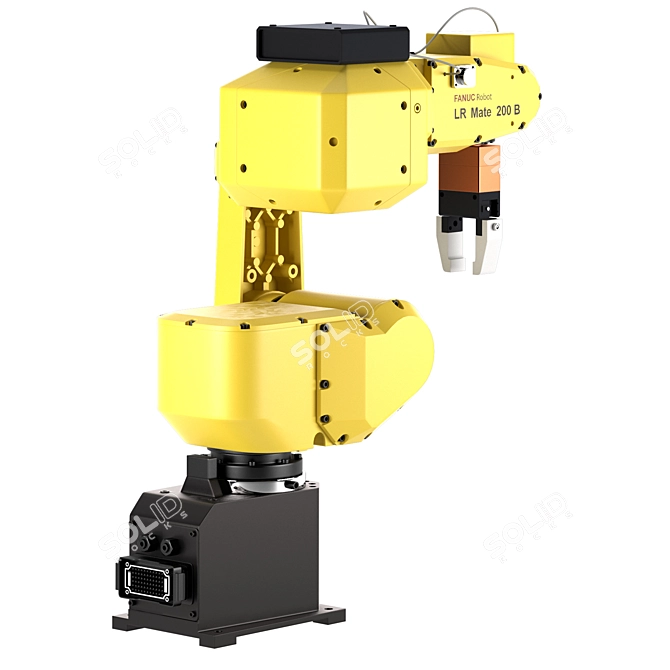 Advanced Industrial Robot: FANUC LR Mate 200iB 3D model image 3