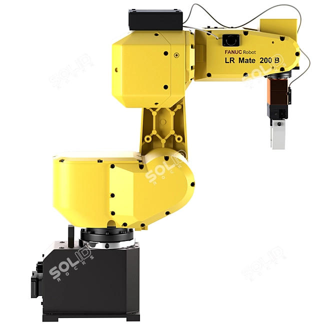 Advanced Industrial Robot: FANUC LR Mate 200iB 3D model image 4