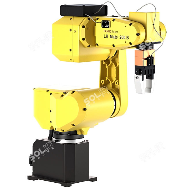 Advanced Industrial Robot: FANUC LR Mate 200iB 3D model image 5