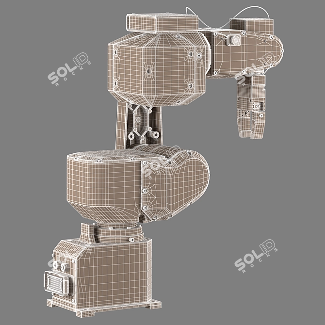 Advanced Industrial Robot: FANUC LR Mate 200iB 3D model image 7