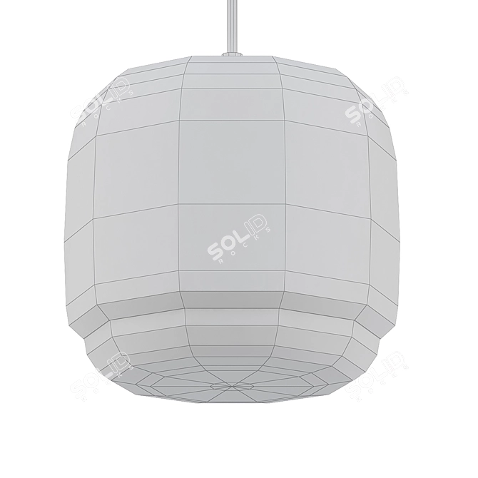 Sleek LED Pendant by Kuzco 3D model image 2