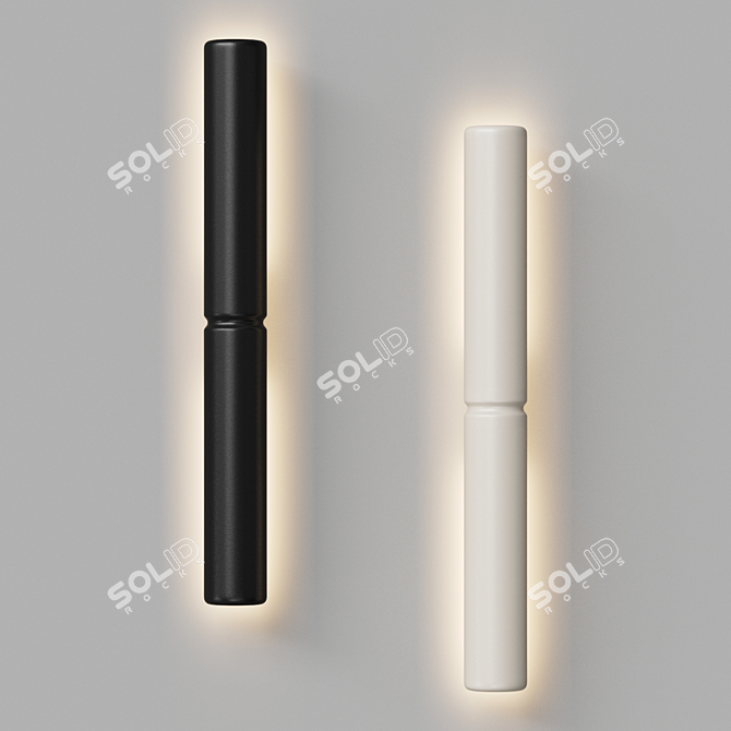 Potter DS Wall Light: Sleek Design for Stylish Spaces 3D model image 1
