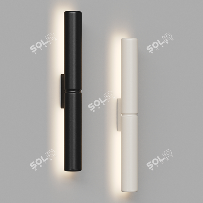 Potter DS Wall Light: Sleek Design for Stylish Spaces 3D model image 2