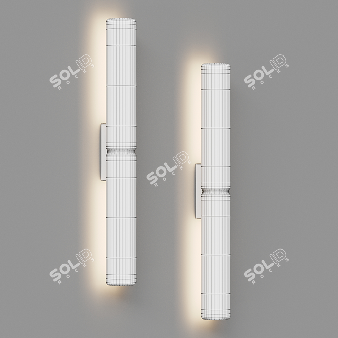 Potter DS Wall Light: Sleek Design for Stylish Spaces 3D model image 3