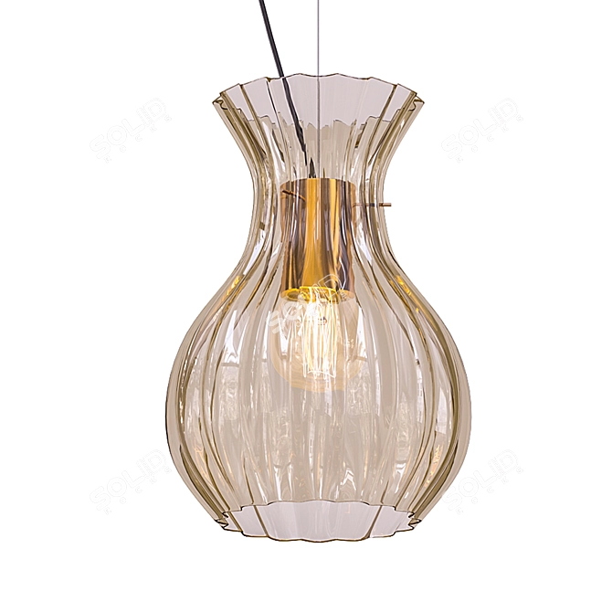Elegant Vistosi Comari Pendant 3D model image 1