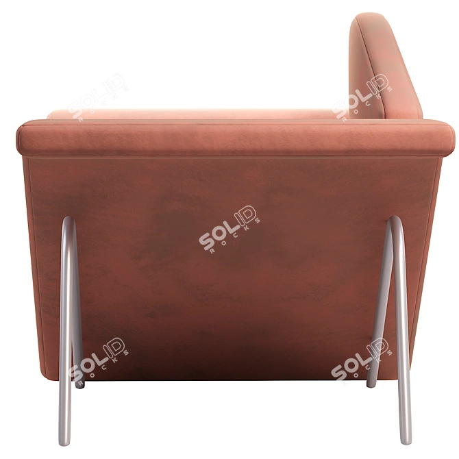 Modern Armchair - 3D Max 2014 3D model image 4