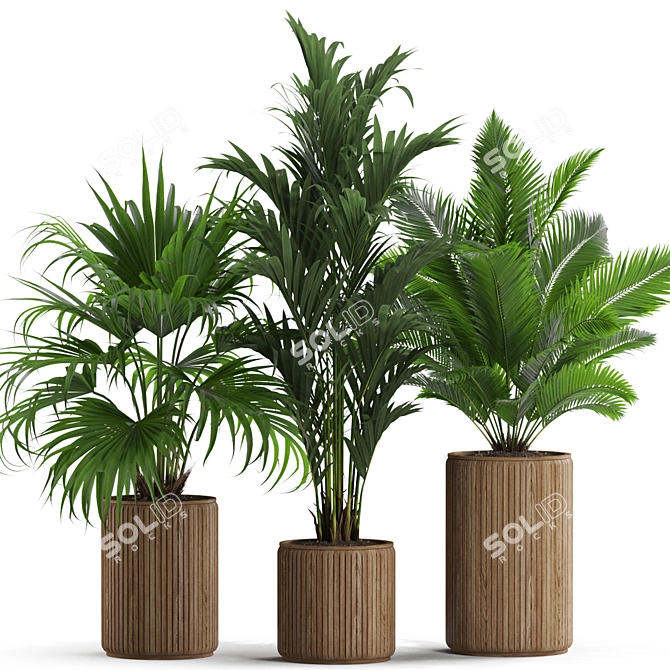  Lush Greenery Assortment #539 3D model image 2