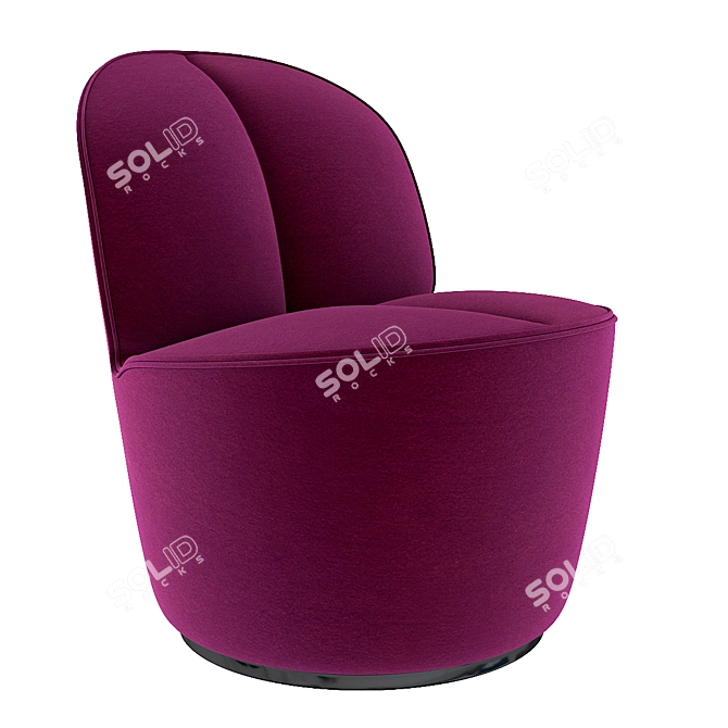 Realistic Cor Nenou Sessel: 3ds Max 2017 Version for V-Ray 3D model image 2