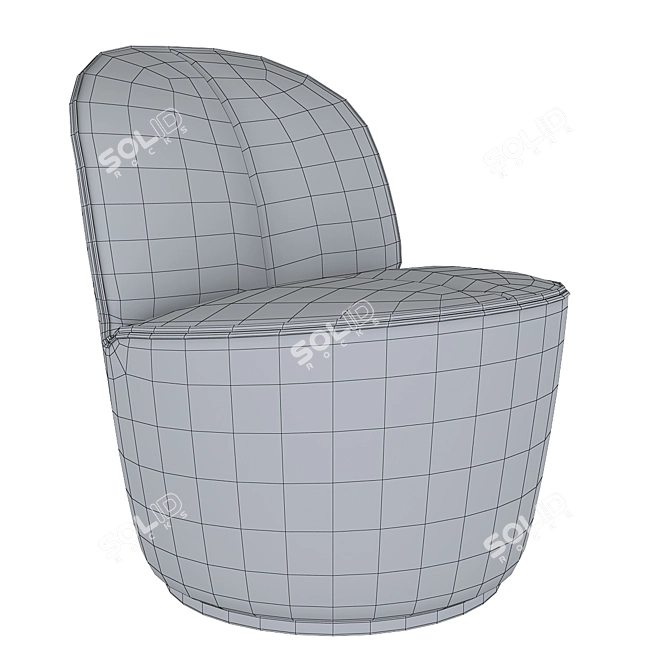 Realistic Cor Nenou Sessel: 3ds Max 2017 Version for V-Ray 3D model image 5
