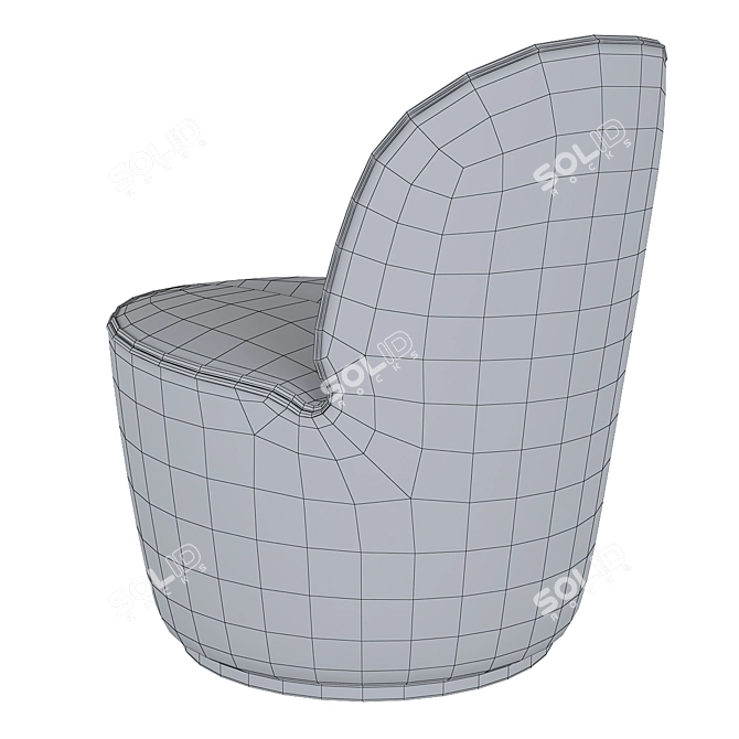 Realistic Cor Nenou Sessel: 3ds Max 2017 Version for V-Ray 3D model image 6