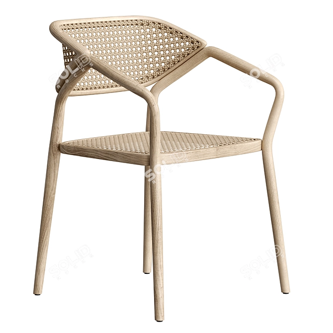 Boho Chic Dining Set - Roche Bobois Girasol 3D model image 4